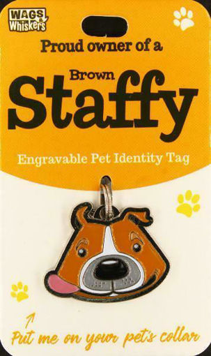 Picture of BROWN STAFFY ID TAG